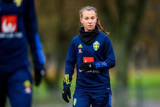Julia Zigiotti Olme of the Swedish women's national