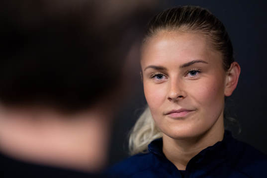 Amanda Nildén of the Swedish women's national football team
