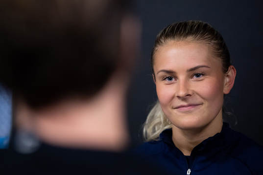 Amanda Nildén of the Swedish women's national football team