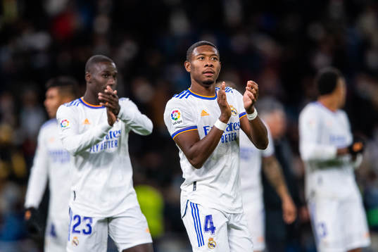 David Alaba of Real Madrid