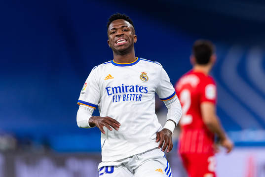 Vinicius Junior of Real Madrid