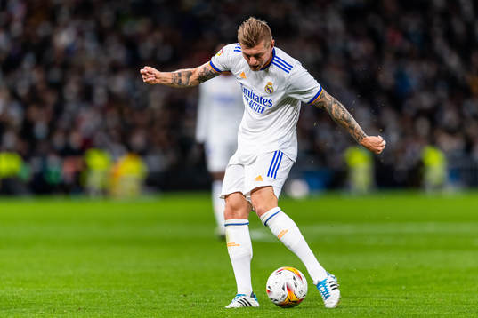 Toni Kroos of Real Madrid