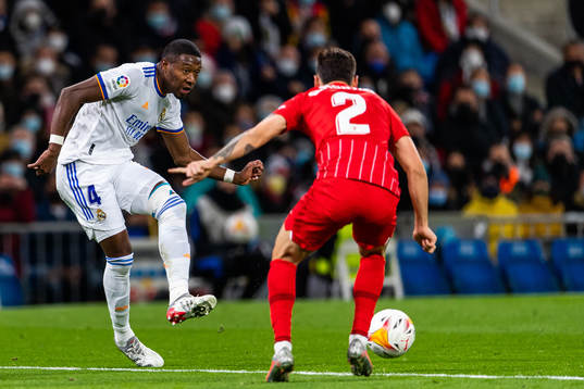 David Alaba of Real Madrid