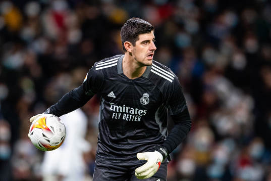 goalkeeper Thibaut Courtois of Real Madrid