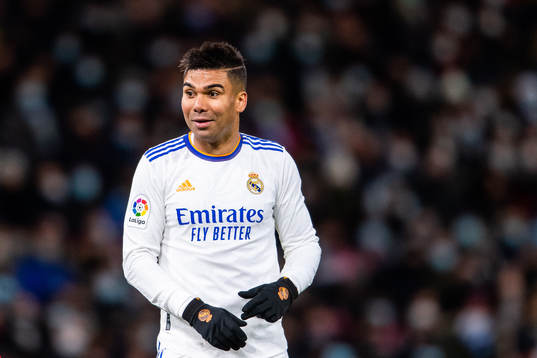 Casemiro of Real Madrid