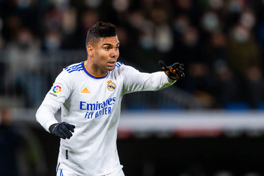 Casemiro of Real Madrid