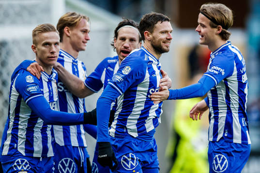 IFK Göteborgs Marcus Berg jublar