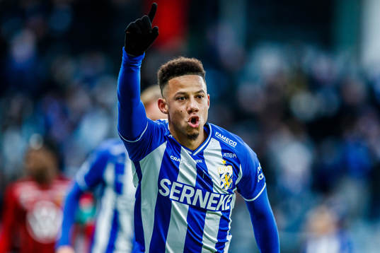 IFK Göteborgs Tobias Sana jublar