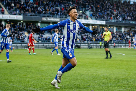IFK Göteborgs Tobias Sana jublar