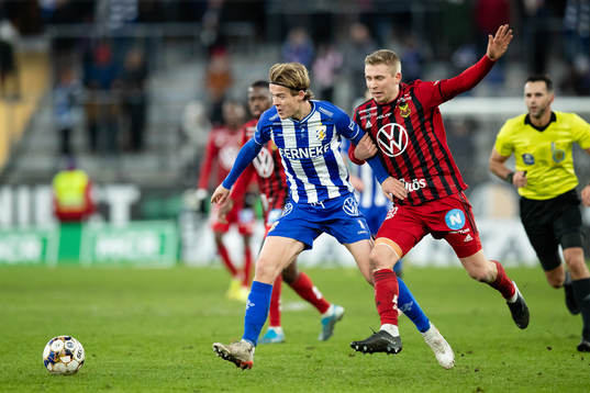 IFK Göteborgs August Erlingmark och Östersunds Ludvig
