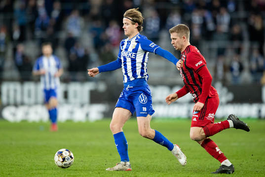 IFK Göteborgs August Erlingmark och Östersunds Ludvig