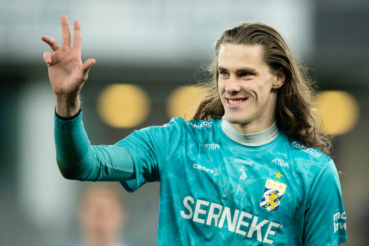 IFK Göteborgs målvakt Adam Ingi Benediktsson