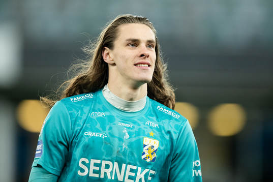 IFK Göteborgs målvakt Adam Ingi Benediktsson