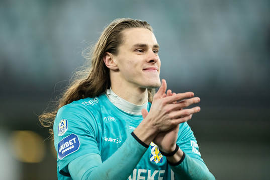 IFK Göteborgs målvakt Adam Ingi Benediktsson