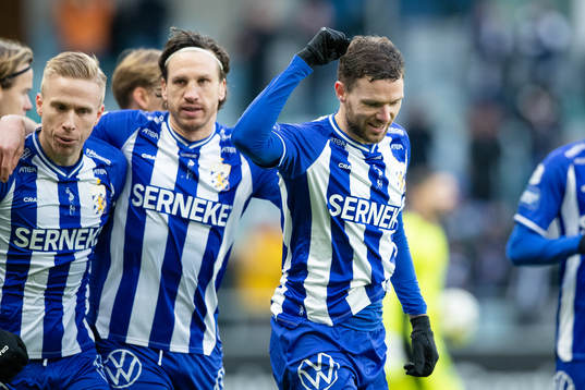 IFK Göteborgs Marcus Berg jublar