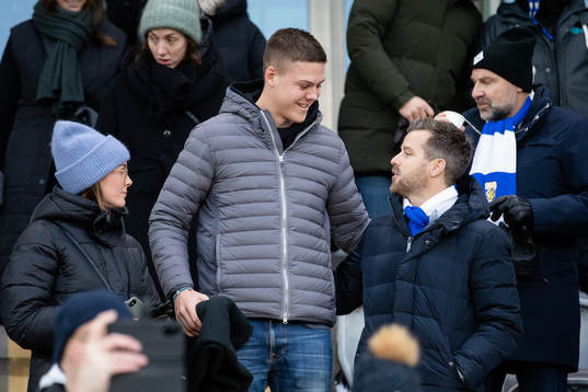 Tidigare IFK Göteborg spelaren Emil Holm och IFK