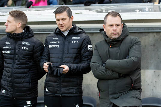 IFK Göteborgs assisterande tränare William Strömberg,