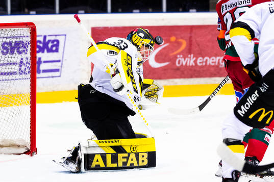 Västerås målvakt Linus Ryttar