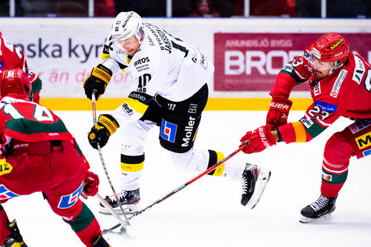 Västerås Jimmie Jansson och Modos Daniel Sylwander