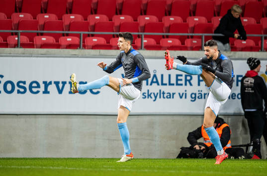 Malmös Anel Ahmedhodzic och Antonio Colak