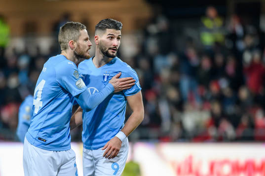 Malmö FFs Antonio Colak deppar