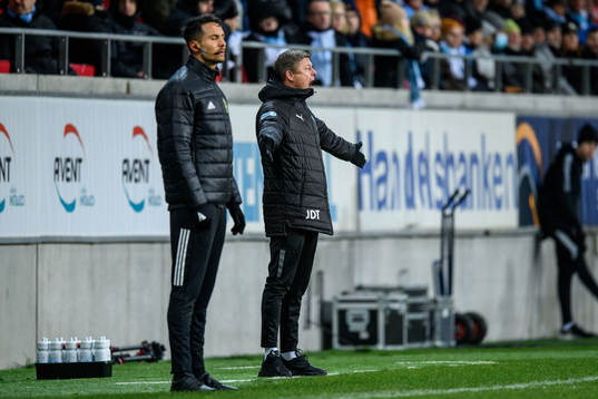 Malmö FFs huvudtränare Jon Dahl Tomasson