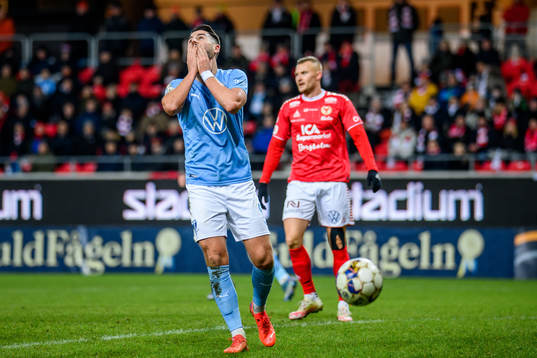 Malmö FFs Antonio Colak deppar