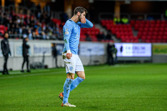 Malmö FFs Adi Nalic deppar