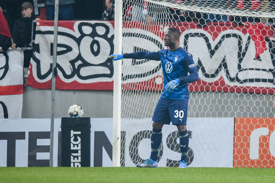 Malmö FFs målvakt Ismael Diawara