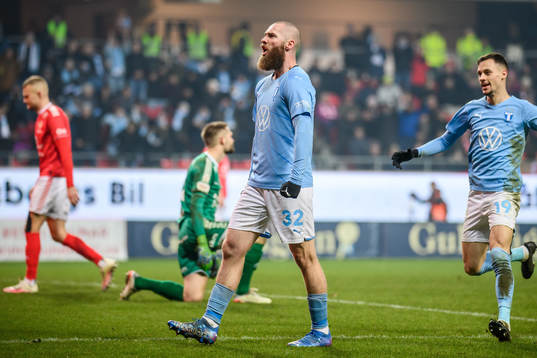 Malmö FFs Jo Inge Berget jublar