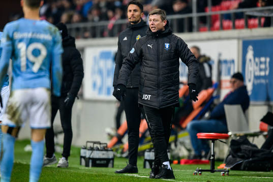 Malmö FFs huvudtränare Jon Dahl Tomasson