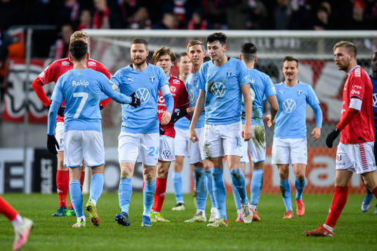 Malmö FFs Lasse Nielsen jublar