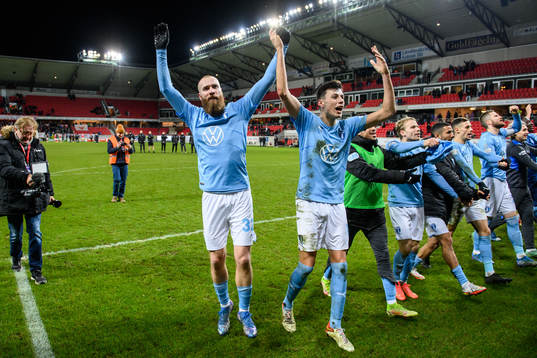 Malmö FFs Jo Inge Berget jublar