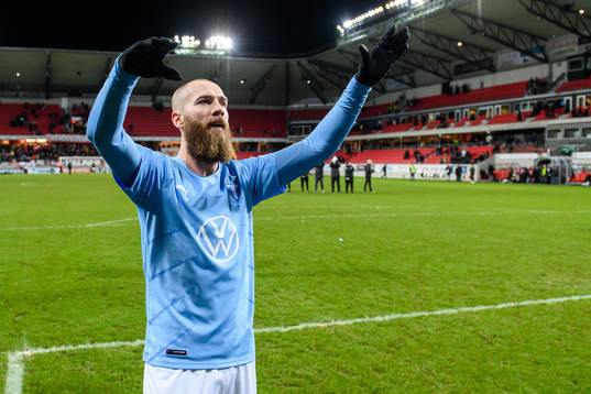 Malmö FFs Jo Inge Berget jublar