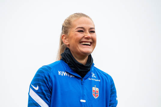 Lisa-Marie Karlseng Utland of the Norwegian women's