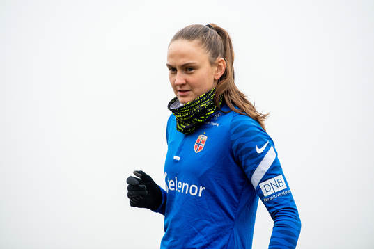 Vilde Hasund of the Norwegian women's national football team
