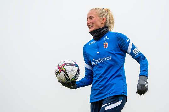 Guro Bergsvand of the Norwegian women's national football
