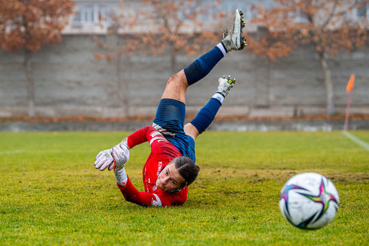 Goalkeeper Rugile Rulyte of the Norwegian women's national