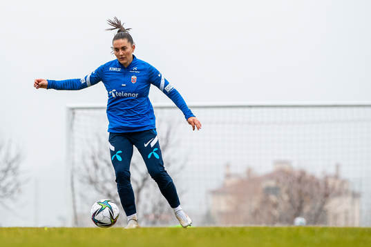 Vilde Bøe Risa of the Norwegian women's national football