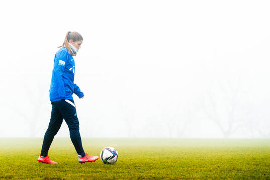 Maren Mjelde of the Norwegian women's national football team