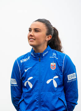 Ingrid Syrstad Engen of the Norwegian women's national