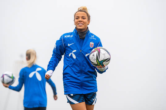 Celin Bizet Ildhusøy of the Norwegian women's national