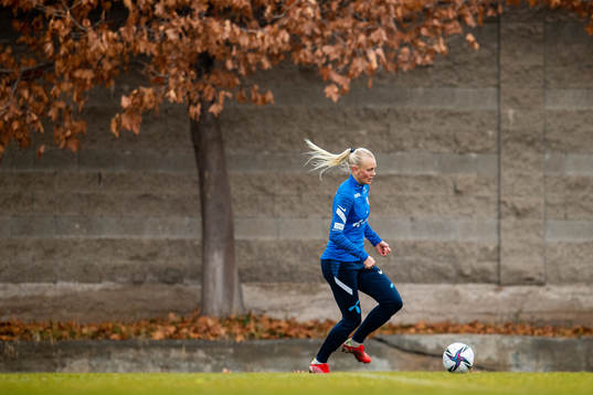 Karina Sævik of the Norwegian women's national football