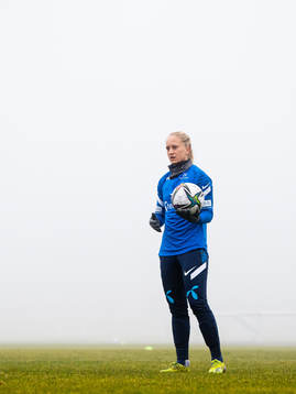 Amalie Vevle Eikeland of the Norwegian women's national