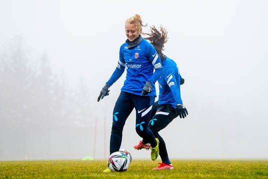 Amalie Vevle Eikeland of the Norwegian women's national