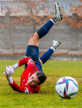 Goalkeeper Rugile Rulyte of the Norwegian women's national