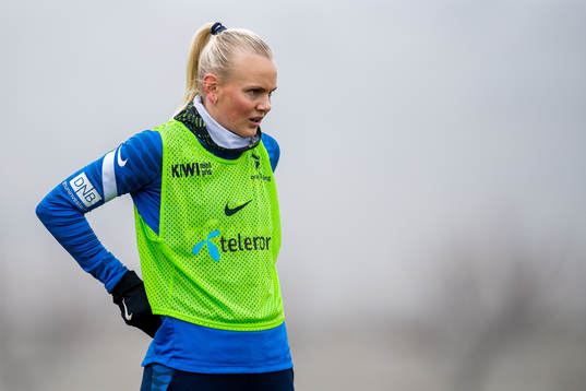 Karina Sævik of the Norwegian women's national football