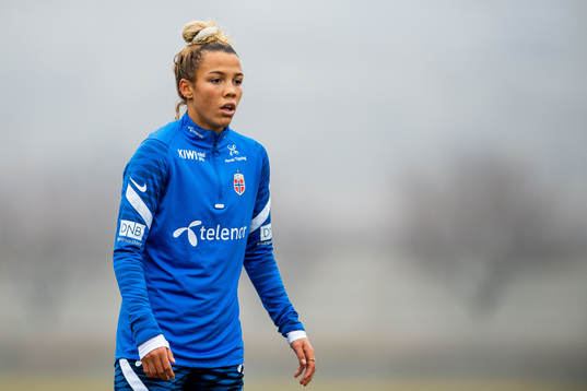 Celin Bizet Ildhusøy of the Norwegian women's national
