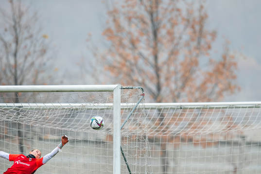 Goalkeeper Rugile Rulyte of the Norwegian women's national