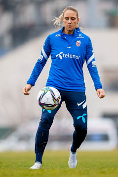 Lisa Fjeldstad Naalsund of the Norwegian women's national